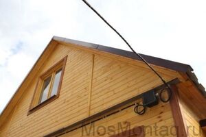 Ввод электричества в деревянный дом