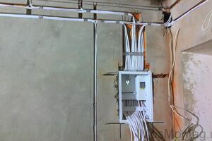 Прокладка провода в квартире